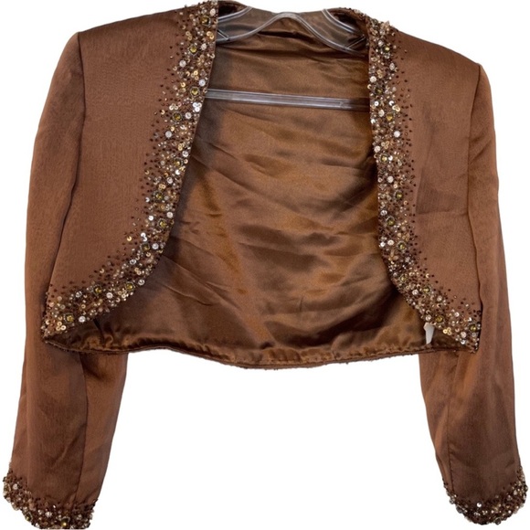 Jovani Sequin Jacket - Picture 1 of 4